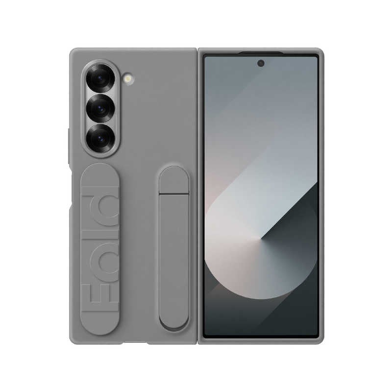 GALAXY　(サムスンGalaxy純正)Galaxy Z Fold6 Silicone Case Samsung(サムスン) Gray　EF-MF956TJEGJP