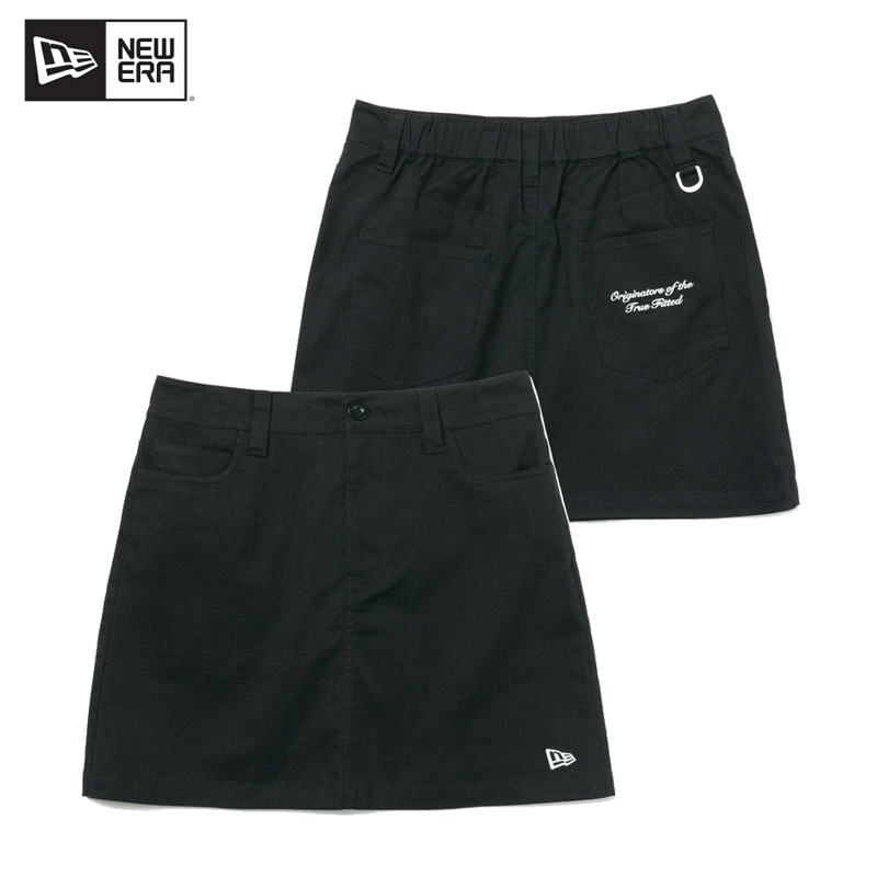 ニューエラ WOMENS ストレッチスカート Black インナースパッツ付 ゴルフ ボトムス レディース 女性