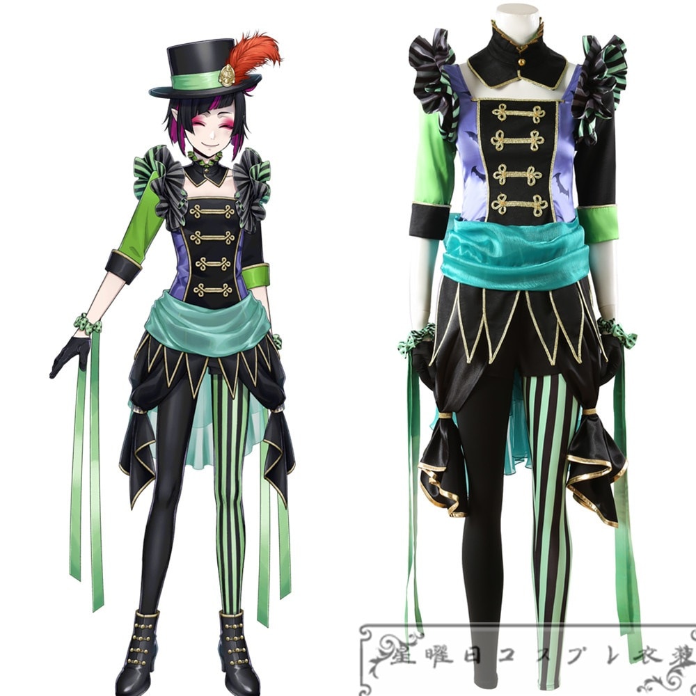 ツイステッドワンダーランド ツイステ ステージインプレイフルランド踊る人形と幻の遊園地 リリア プレイフルドレス コスプレ衣装 コスチューム 仮装 変装J7