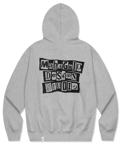 [MAHAGRID] 韓国 人気 ブランド ランサムノート フードTシャツ(MG2DSMM401A)