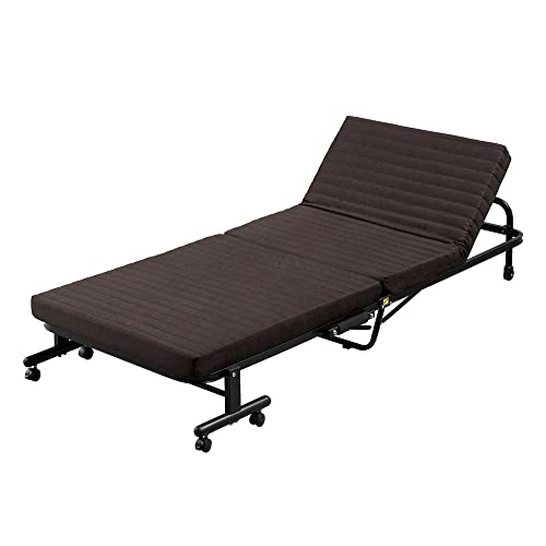 色：b)シングル アイリスオーヤマ(IRIS OHYAMA) 折りたたみベッド OTB-BRN ブラ 18,588円