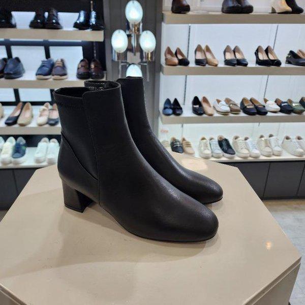 HC10 女性5cm牛革スパンブーツ黒 LCWA22U54C19 (41386246)