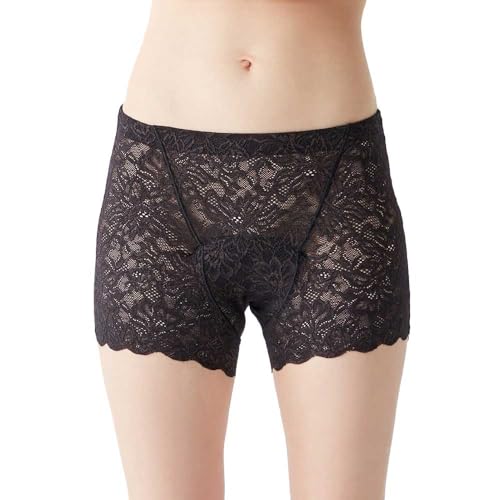 [グンゼ] 吸水型サニタリーショーツ レース 吸水ショーツ 吸水量目安50ml Tuche トゥシェ TC6862 レディース ブラック M