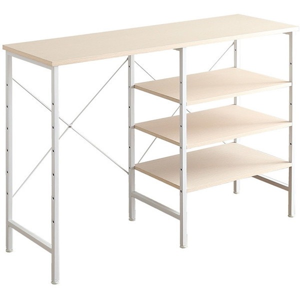 ホームテイスト FSK-120KC さわやかなごみ箱上キッチンカウンター120cm幅 ホワイトウォッシュ メーカー直送