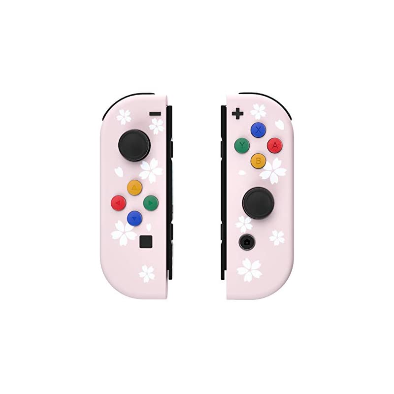 品質満点 SwitchジョイコンとOLED用ハンドヘルドコントローラーハウジングケース【桜パタン】 周辺機器 -  flaviogimenis.com.br