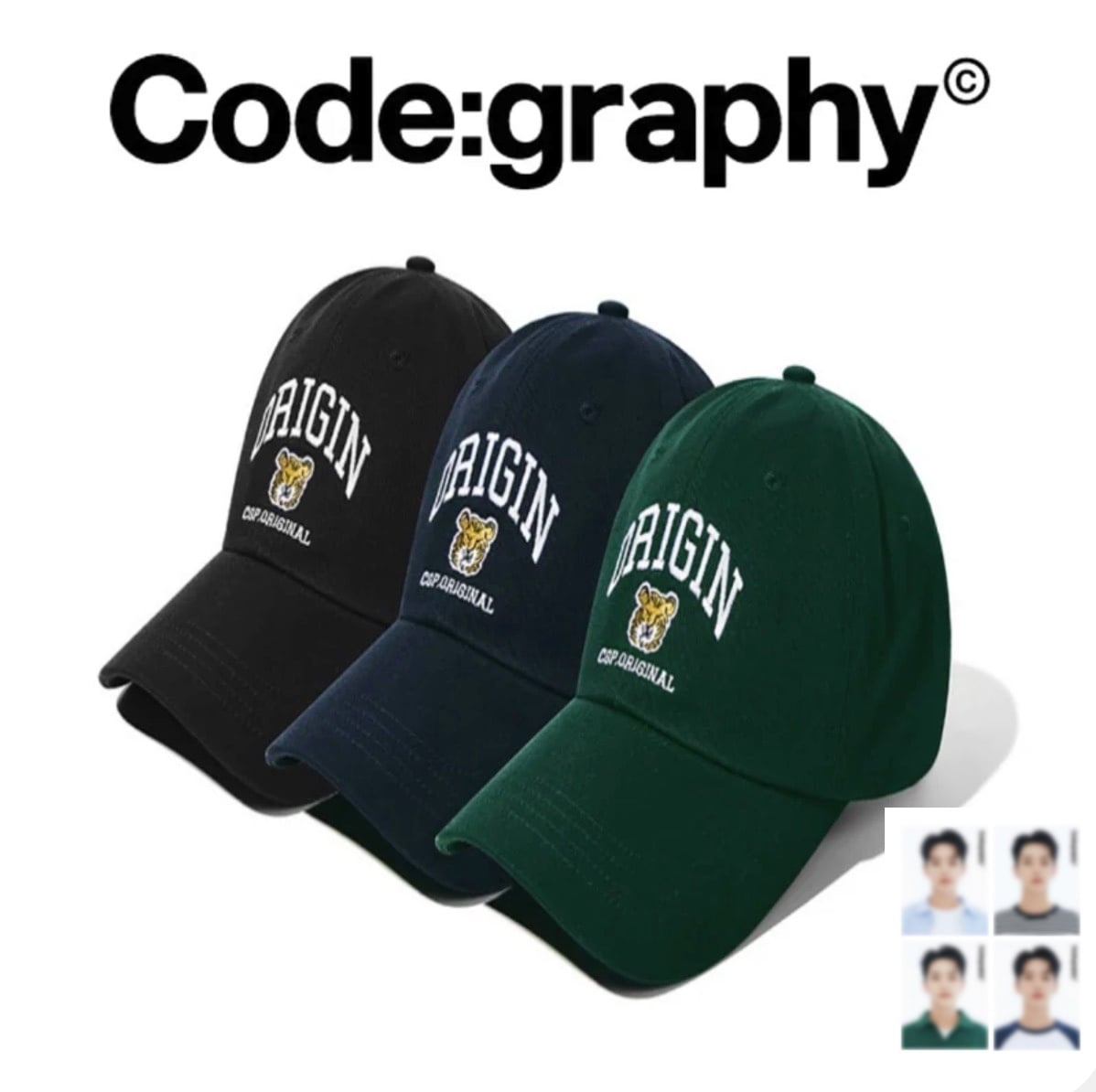 Seventeen ホシ着用 CGP Origin Tiger Logo Ball Cap [公式正規品]