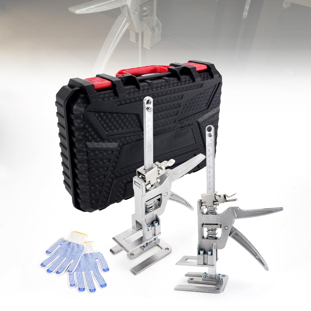 ハンドジャッキ 2パック 省力化アーム ジャッキスタンド 耐荷重200kg 家具リフターツール 多機能ハンドリフティングジャックツール 小型 劳力節約 多機能 家具用/作業用 持ち上げ