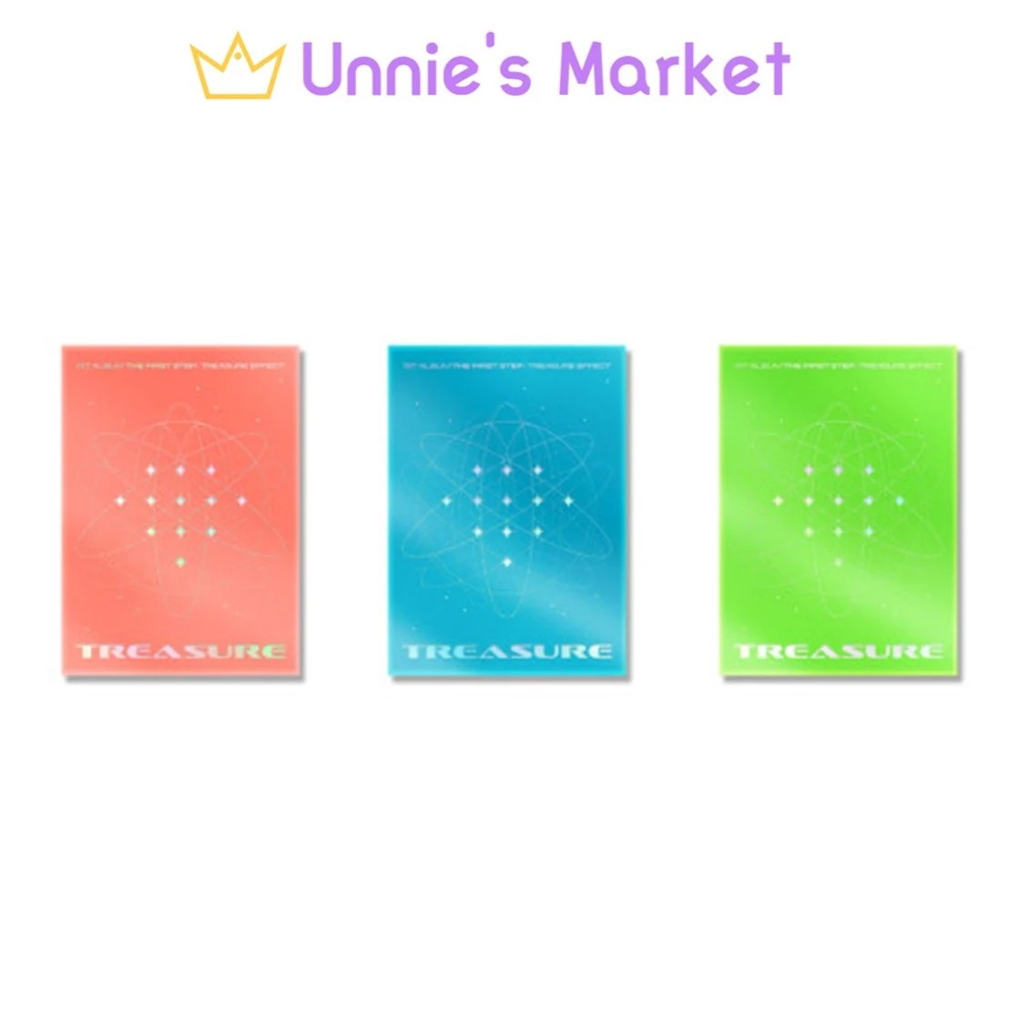 [SET] TREASURE 1st Album [THE FIRST STEP : TREASURE EFFECT] + Free Photocard 1EA(fan-made)