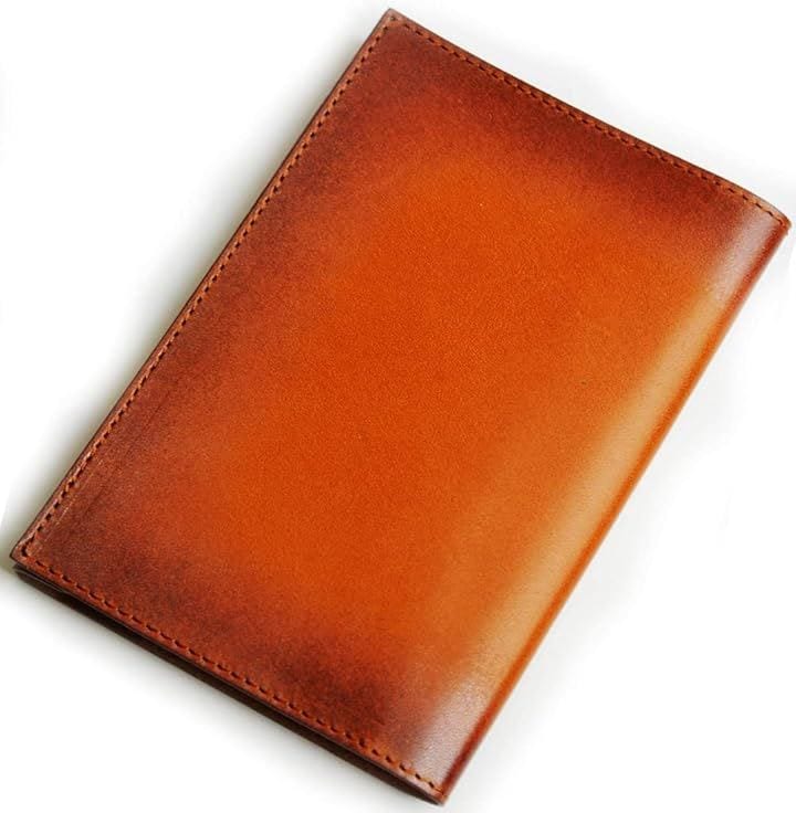 atelierCODEL ブックカバー 文庫本サイズ 高級革の肌触り 栃木レザー( 栃木レザー手染めナチュラルブラウン)