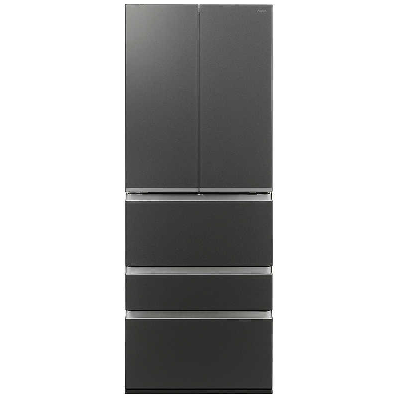 アクア　AQUA　冷蔵庫 5ドア 501L フレンチドア(観音開き) TX series(TXシリーズ) 幅70cm マットクリアブラック　AQR-TXA50R-K（標準設置無料）