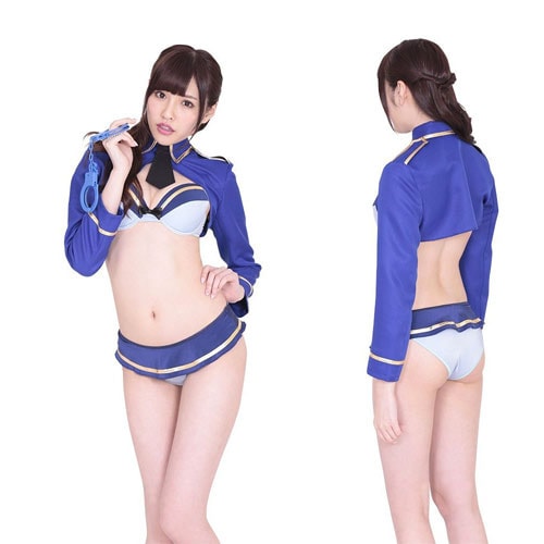 ポリスアカデミービキニ（Mサイズ）女性用 送料無料 警官 ポリス ビキニ 水着 コスプレ ハロウィン