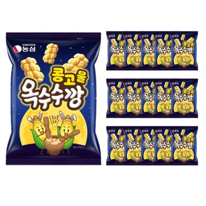 きな粉餅 きなことうもろこしカン60g / 16袋