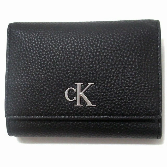 Calvin Klein カルバンクライン アウトレット アーカイブ ハードウェア 三つ折り財布 4K1016G 001
