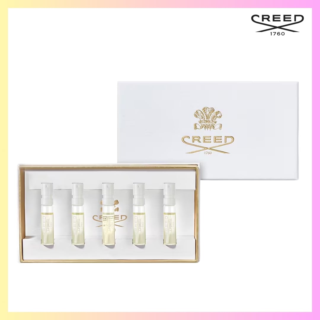 [CREED] WOMANS DISCOVERY SET 1.7ml X 5 + FREE OMAKE ミニ香水セットサンプル香水アトマイザーディスカバリーセット