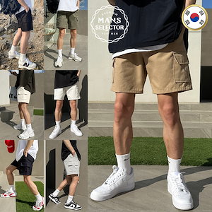 韓国1位 メンズ 韓国 ファッション 夏服 ズボン 半ズボンハーフパンツ