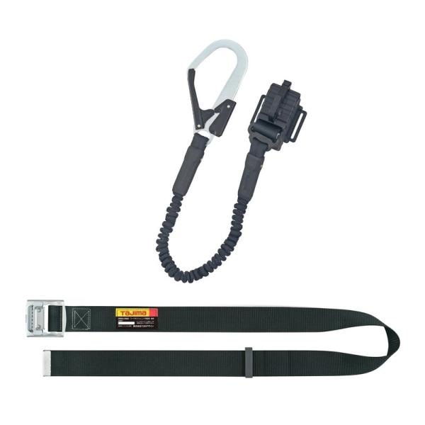 タジマ 蛇腹縦L1ベルトLセット B1SLJR－TL1BK ワークサポート 保護具 安全帯 巻取式