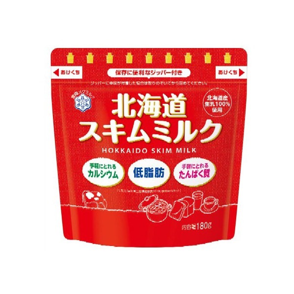雪印メグミルク 雪印 北海道スキムミルク 180g 12 メーカー直送