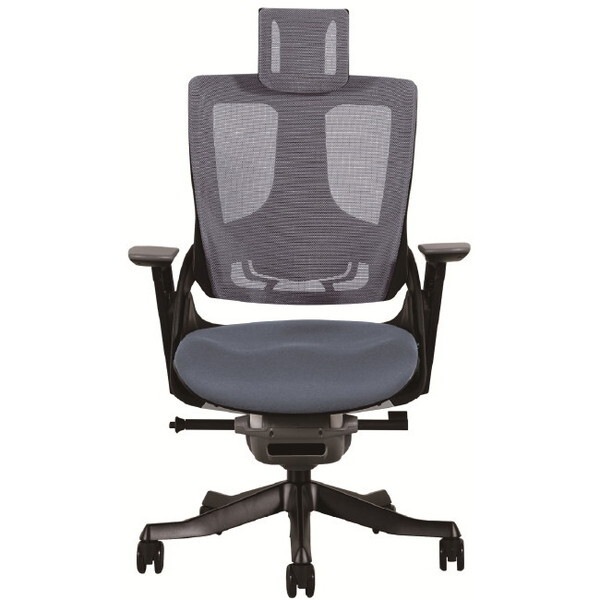 関家具 WAU HB BL 475488 ブルー オフィスチェア メーカー直送