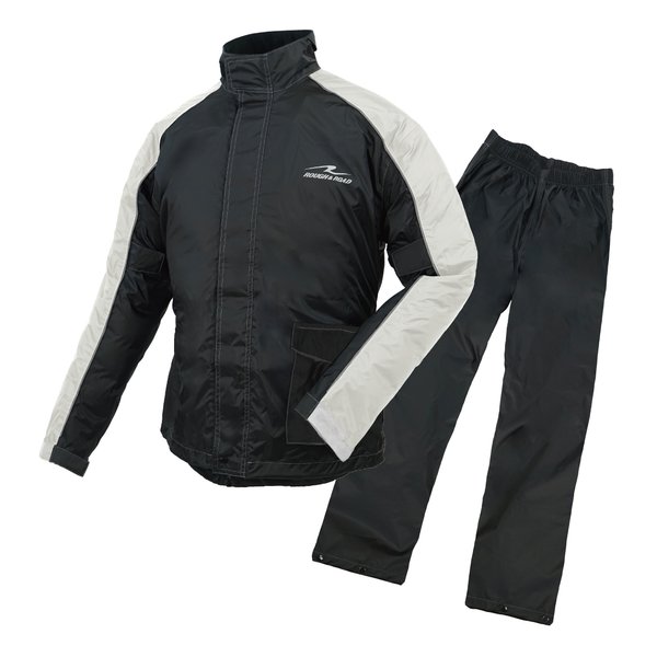 デュアルテックスコンパクトレインスーツ ブラック-LL RR7815BK4