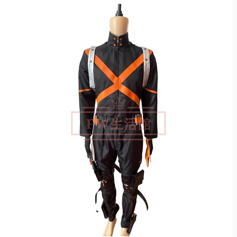 【新品開催 即納】僕ヒーローアカデミア 爆豪勝己 コスプレ衣装 コスチューム 演出服 アニメ ゲーム ハロウィン cosplay 変装
