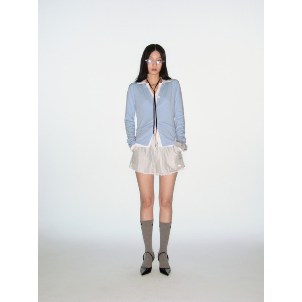 ZEEZEEZEE シルバーボクサーショーツ