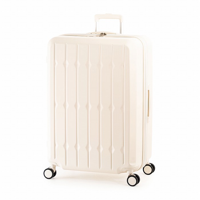 ハードキャリーケース DrinkHolder and Suspension 7～9泊 99L＋13L ALI-6030SD-28W-VN バニラ