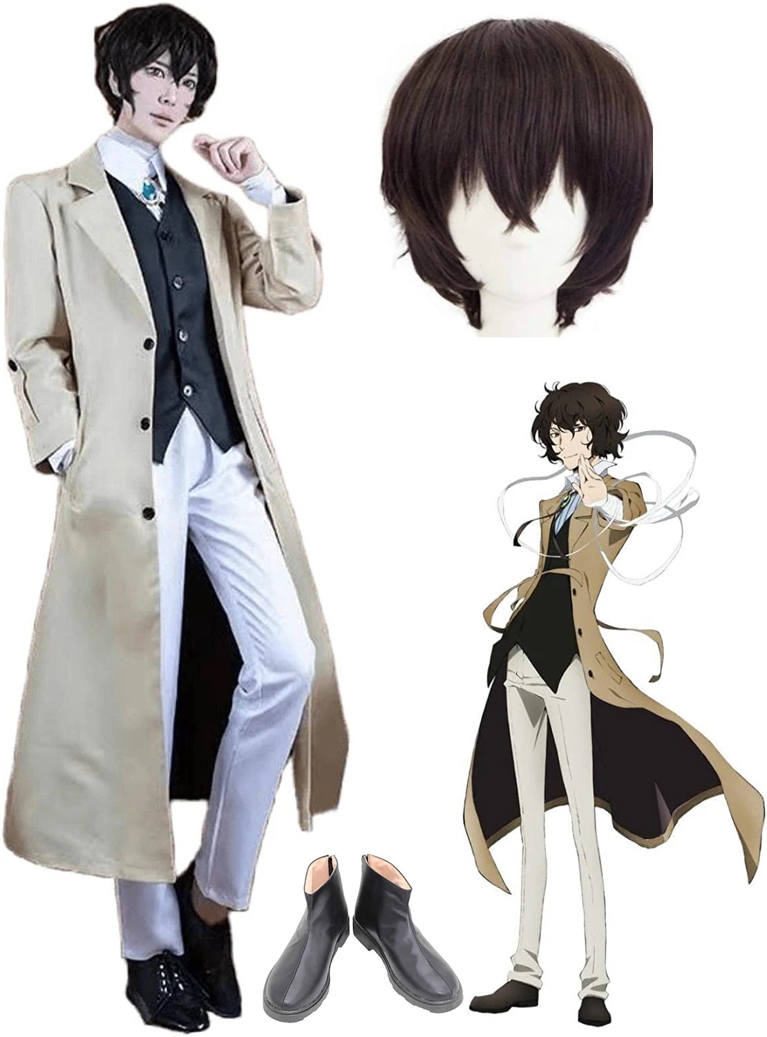 【全シリーズ発売中】 【値引き中】漫遊展 文化祭 学園祭 祭り アニメ 仮装 コスプレ 治 太宰 コスプレ衣装 文豪ストレイドッグス