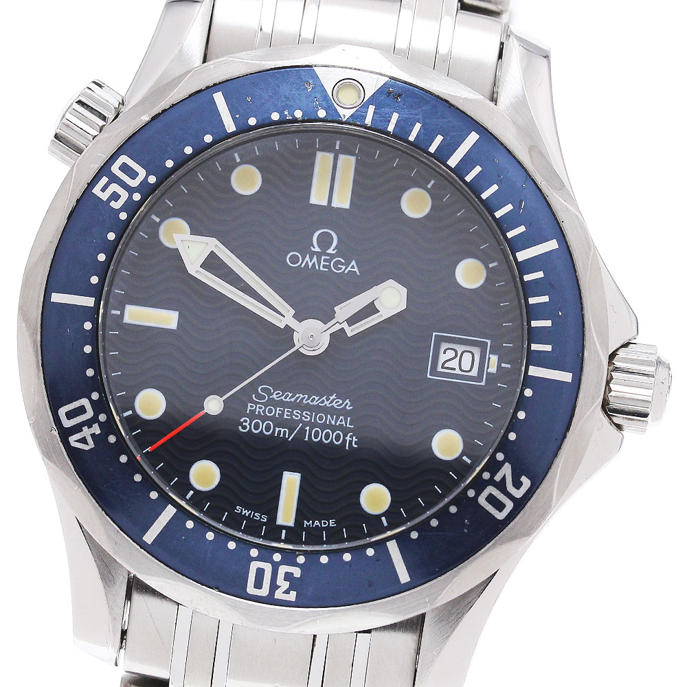 オメガ OMEGA 2561.80 シーマスター300 プロフェッショナル デイト クォーツ ボーイズ _850303【中古】