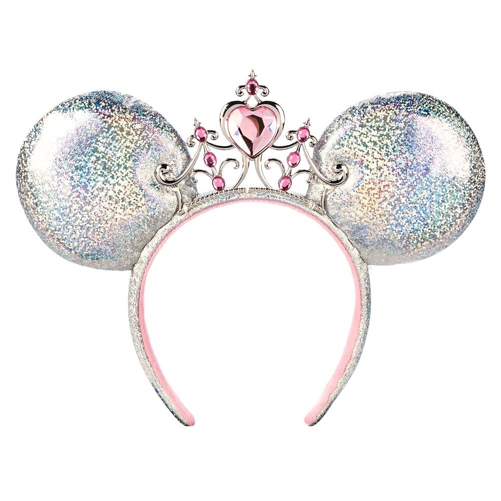 ディズニーディズニープリンセスイリディセントイヤーヘッドバンドティアラ付き大人用