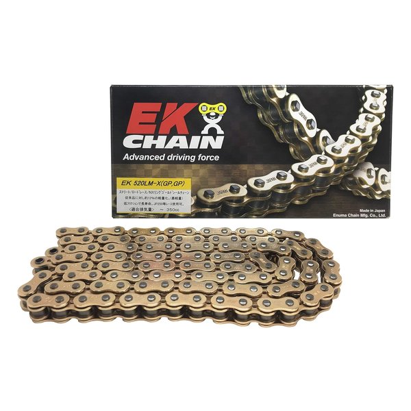 NXリングシールチェーン 520LM-X ゴールド 110L カシメジョイント 520LM-X GP:GP 110 MLJ