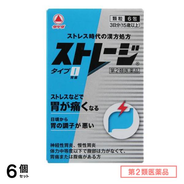第２類医薬品 ストレージタイプI 6包 6個セット