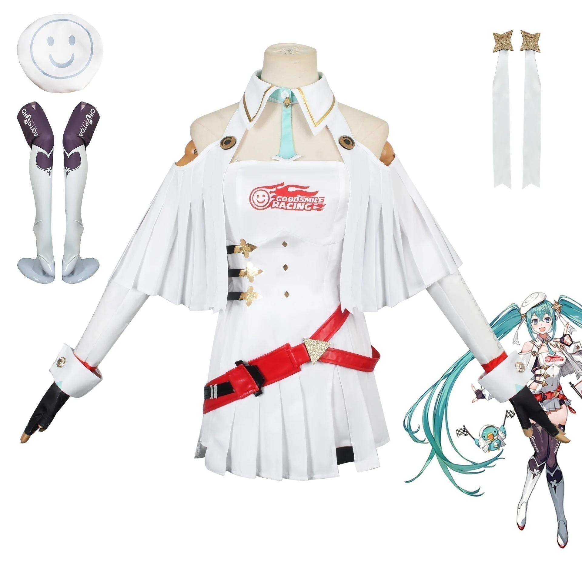 バーチャルアイドル未来cos服レース2023新作服レース服コスプレ衣装