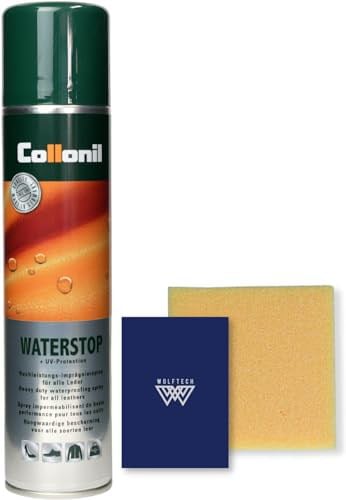 他サイト： [WOLFTECH] コロニル 防水スプレー 靴 400ml ウォーターストップ レザー メンテナンの商品画像