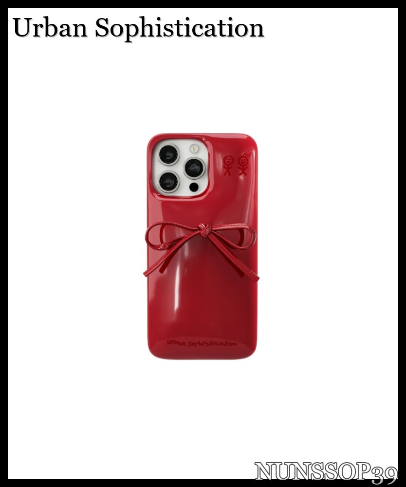 Urban Sophistication THE SOAP CASE - DELICATE BOW IN RED (