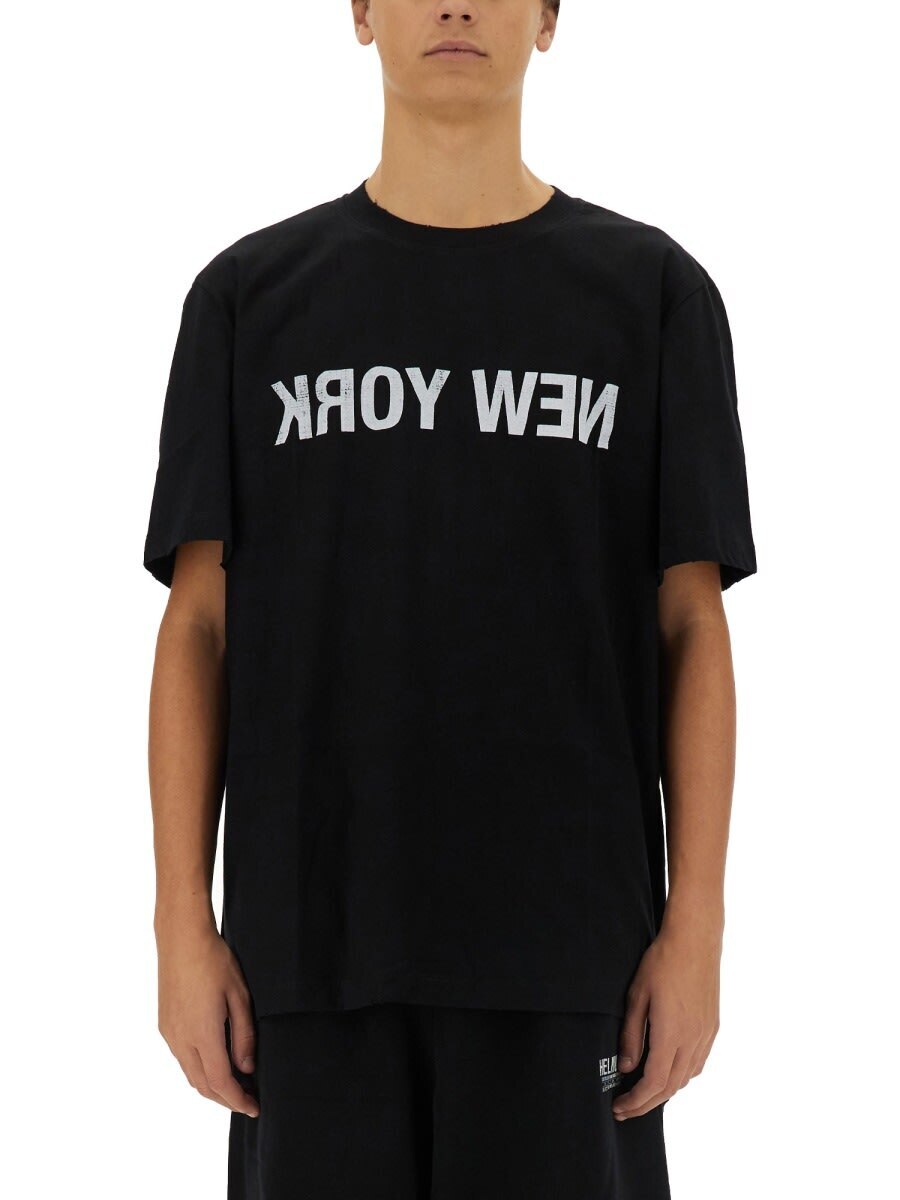O06HM512_001 ブラック 秋冬2024 Tシャツ メンズ ia
