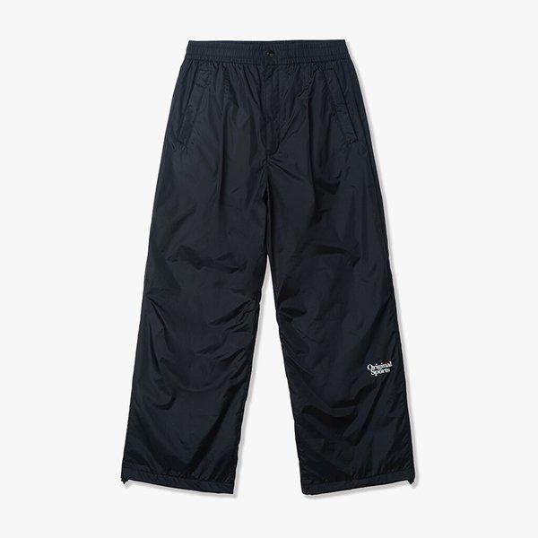 NYLON FLEECE STRING PANTS BLAK (PO3WP23W711)