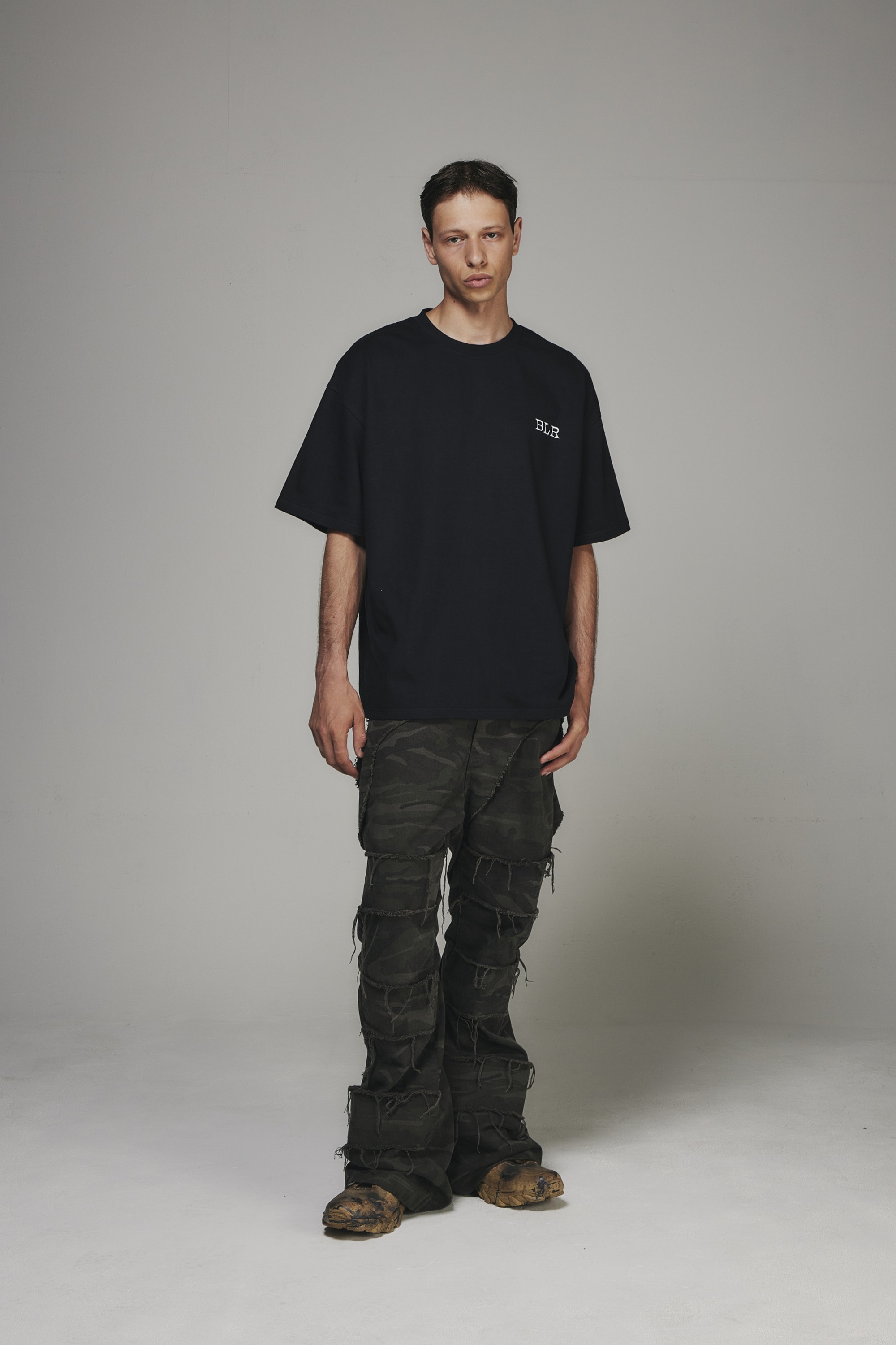 【BLR】 CAMO DENIM PANTS