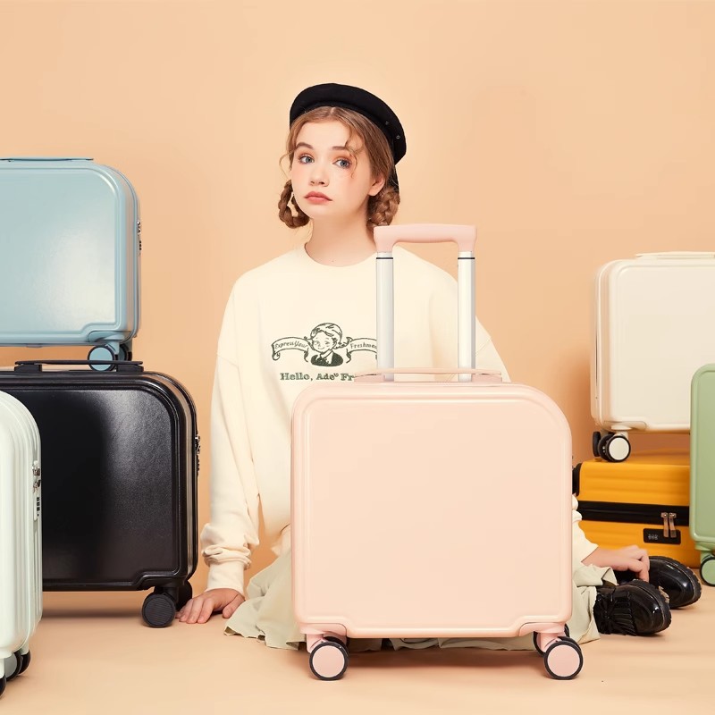 スーツケース 小型 女性用 小型 軽量 ミニ パスワード トロリー 18 インチ 20 旅行 小型 飛行機 搭乗ボックス