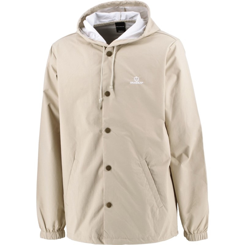 grande(グランデ) GRFP EMBROID フーデットコーチJKT フットサルソノタジャケット (gfph21506-51) grande(グランデ) GRFP EMBROID フーデットコーチJKT フットサルソノタ