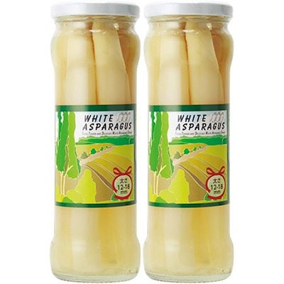 他サイト： 都光酒販 ホワイトアスパラガス 345g×2個の商品画像