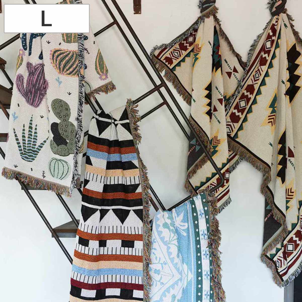 マルチクロス ダルトン JACQUARD MULTI CLOTH Lサイズ リバーシブル DULTON 155x135cm マルチカバー テーブルクロス フリーカバー ソファーカバー 大判 6,653円