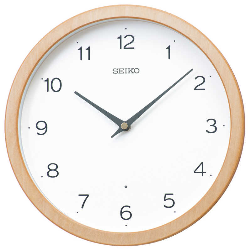 セイコー　掛け時計 【スタンダード】 天然色木地　KX267B