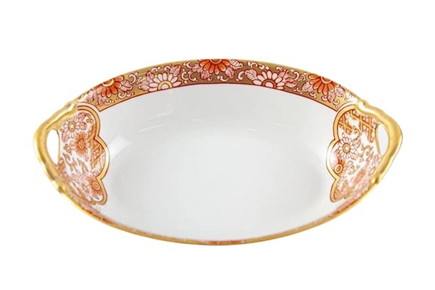 金唐草【バスケット】　有田焼　其泉　S-3739　プレゼント　ギフト　食器　陶磁器