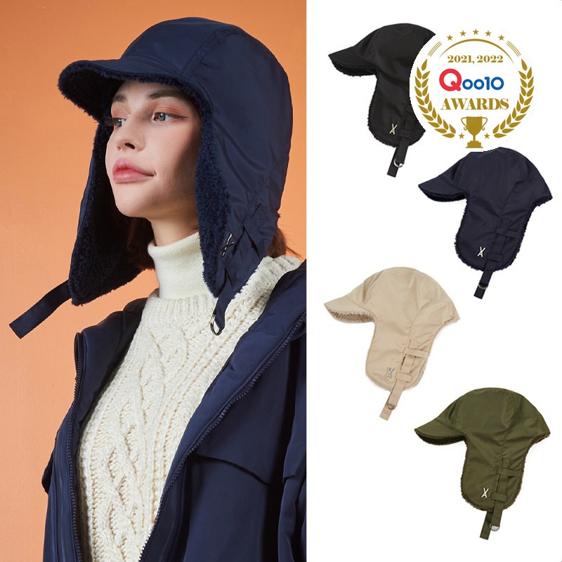 NCT/セブチ着用韓国ブランドStud Logo Over Fit Trooper Hat