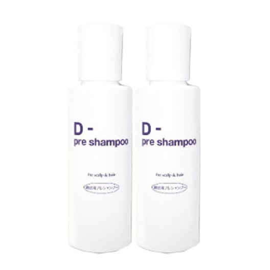 正規販売店 2本セット D-preshampoo ディープレシャンプースカルプ 200ml　シャンプー 臭いケア 頭皮ケア 頭皮用クレンジング　ディーシリーズ