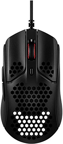 HyperX ゲーミングマウスPulsefire Hasteゲーマー向け 超軽量六角シェルデザイン