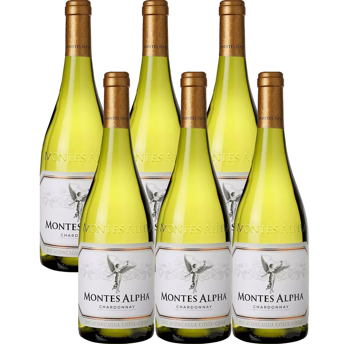 モンテス アルファ シャルドネ 750ml×6本 ［白/辛口/チリ］