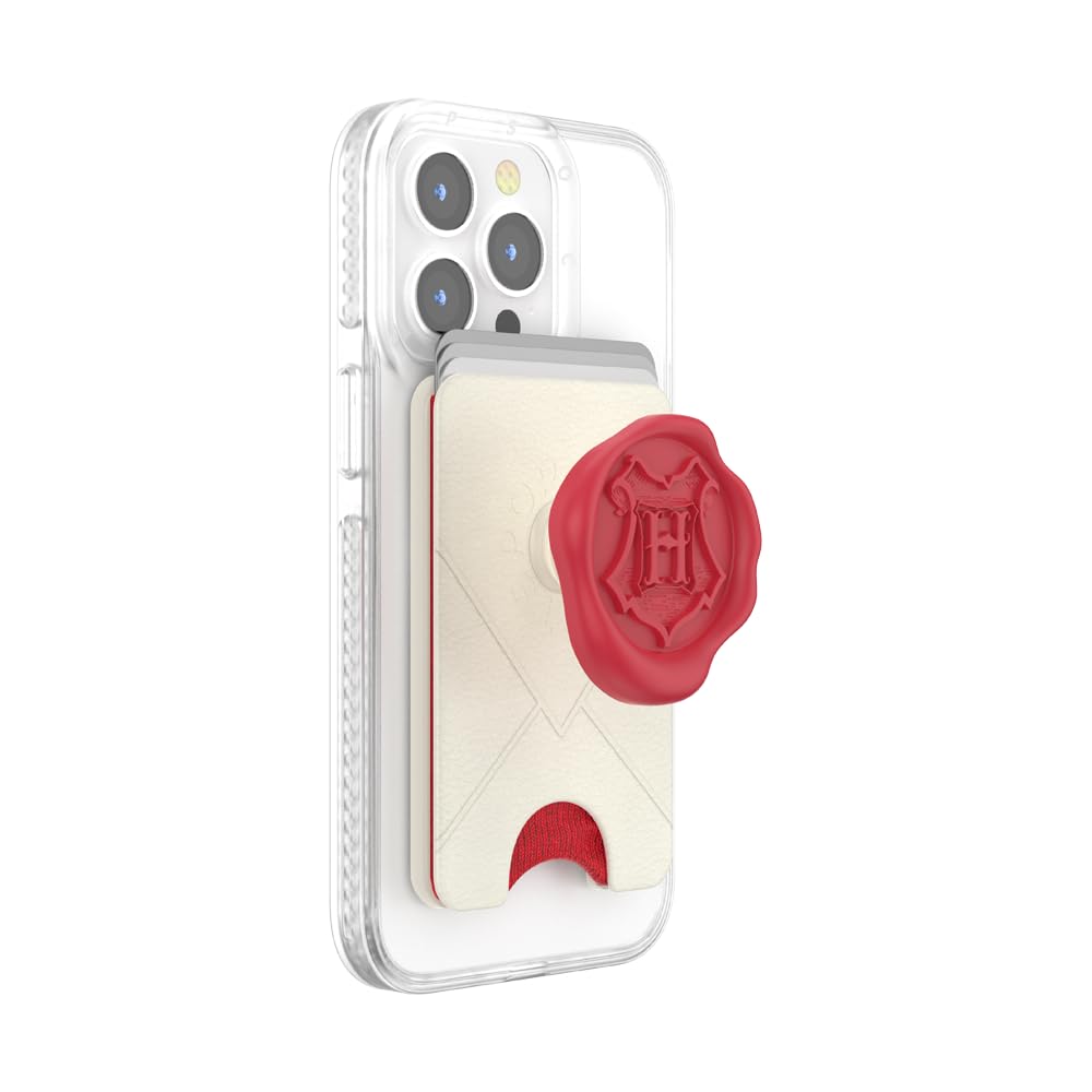 PopSockets Japan - ポップソケッツ ジャパン PopWallet+ Harry Potter Letter ハリー ポッター ホグワーツの手紙 MagSafe ポップウォレット+ ス
