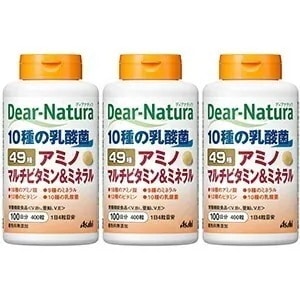 ディアナチュラ 49アミノ マルチビタミン＆ミネラル 400粒入 3個セット
