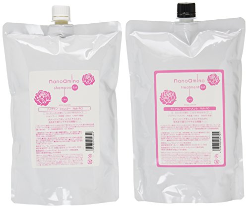 ニューウェイジャパン ナノアミノRM-RO シャンプー1000ml & トリートメント1000g リ